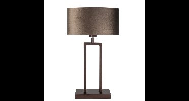 Highlight TafellampMonza choco 53cm - T1295.04 + O4441.02
